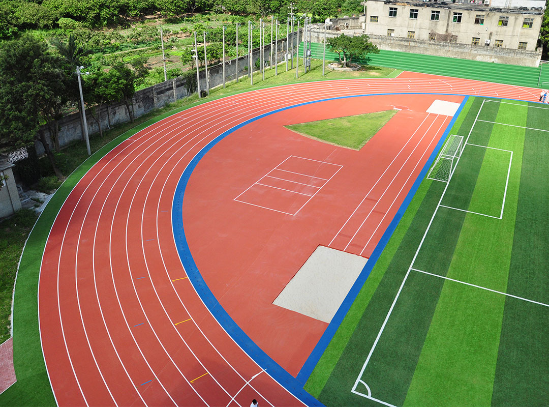 田徑塑膠跑道設計施工要點